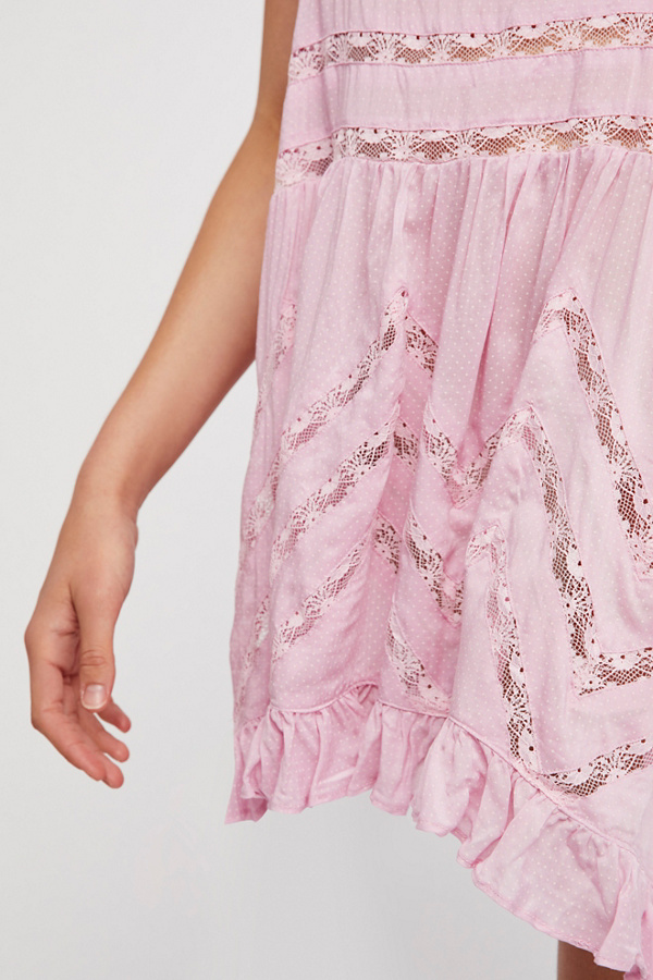 voile and lace trapeze slip nordstrom