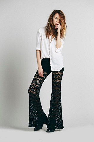 Nightcap Womens Dixie Lace Flares