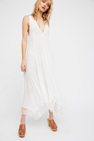 miles away printed maxi slip