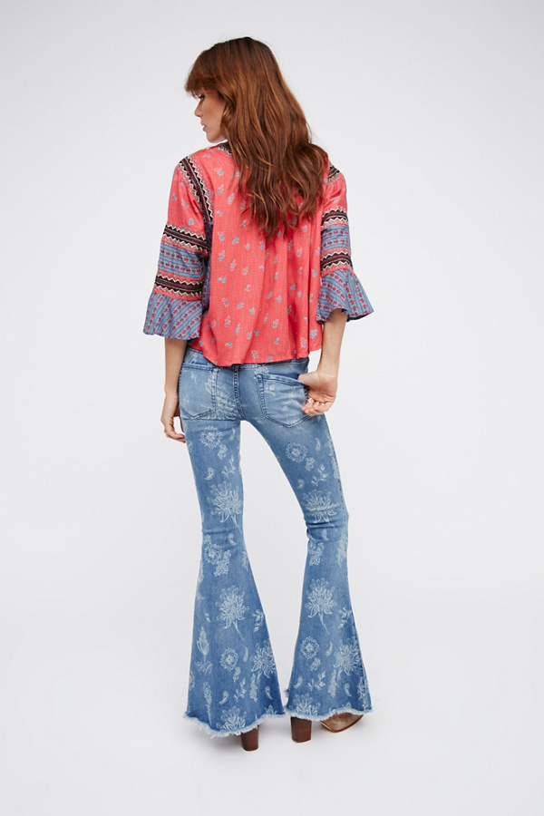 free people super flare jeans