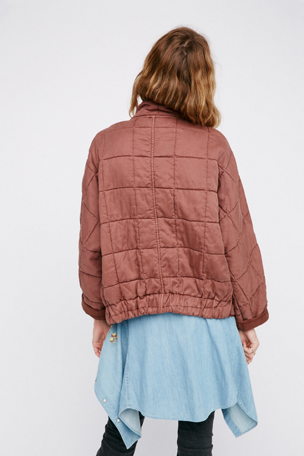 Dolman Quilted Jacket Free People