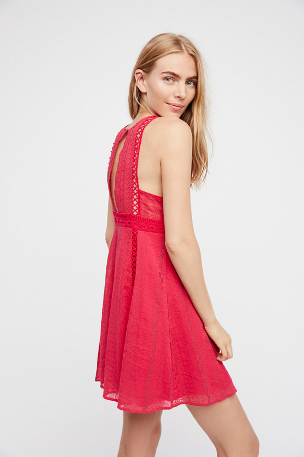 We Don't Say Goodbye Mini Dress