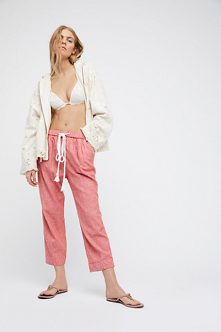 Pantalon à Bretelles BCBGeneration En Chambray - Neuf Avec étiquettes, Taille 0