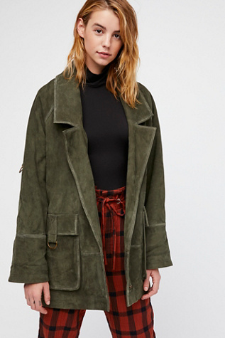 French Yellow Leather And Fur Coats Winter RD011 main image 1