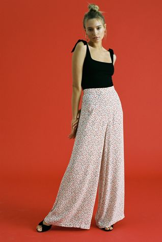 Easy Peasy Printed Wideleg