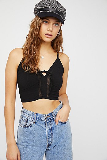 Bramis & Cropped Cami Bras for Women | Free People