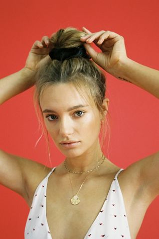 Shimmer Satin Scrunchie