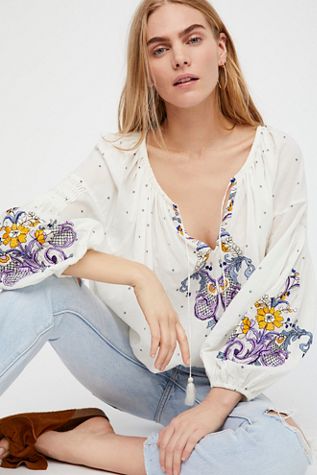 Show Love Embroidered Tunic
